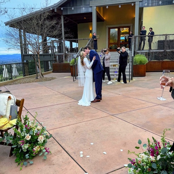 Ofrenda new moon bridal veil in ivory - Picture 4 of 5